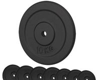 G5 HT SPORT Gietijzeren Halterschijven 25 mm 10 kg