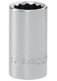 Facom start dop standaard 1/4" 12 kant 11/32" - R.11/32ET