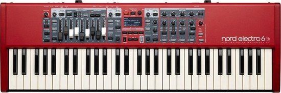 Nord Electro 6D 61 Stage Piano - 61 toetsen - Rood