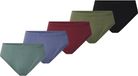 Jan Vanderstorm homme Slip de sport, Set de 5 - Noir