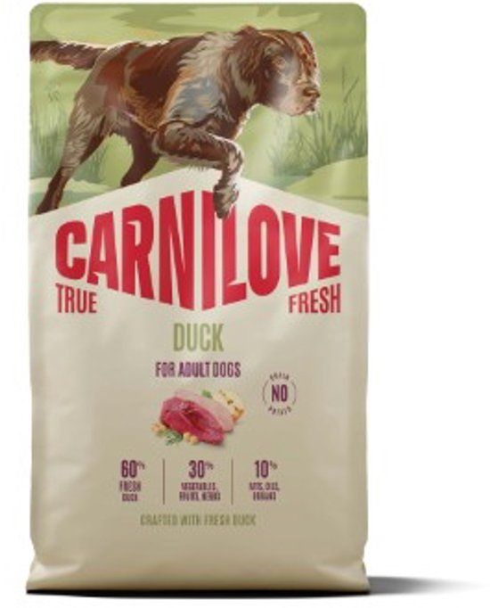CARNILOVE TRUE FRESH - Dog - Duck for Adult All Breeds 4 kg