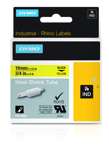 DYMO 18058 Label Tape - Multi Color