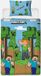 Minecraft Epic eenpersoons dekbedovertrek met 1 kussensloop