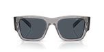 Prada PR 10ZS Lunettes de Soleil Homme Gris Pantos Gris 54mm