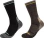 Skechers 2PPK Men Trail Wool Socks, Mannen, Zwart, Sokken, maat: 39-42