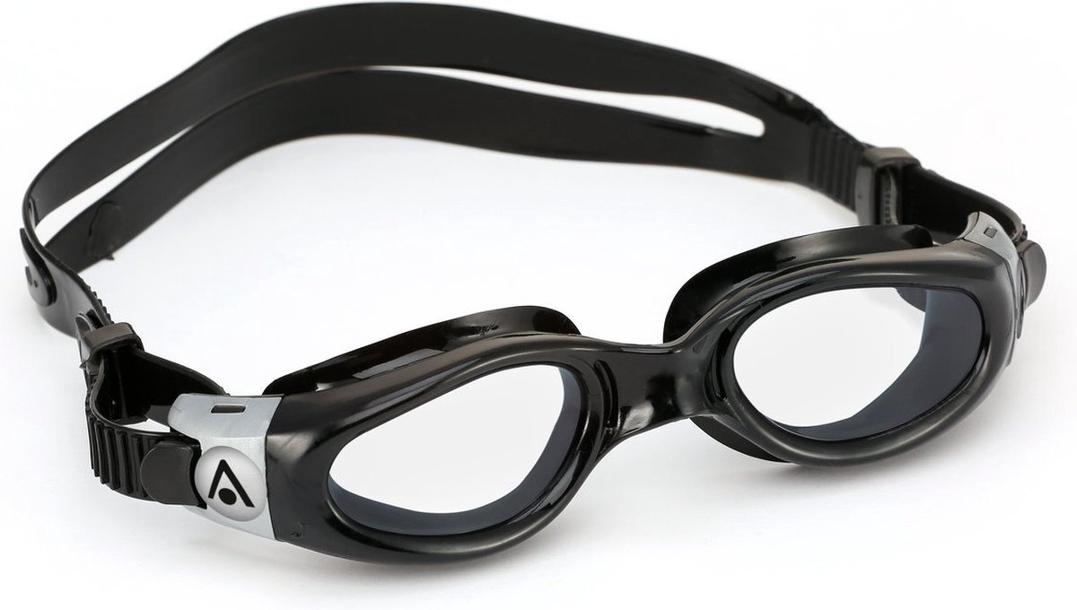 Aquasphere Aquasphere Kaiman Small - Zwembril - Volwassenen - Clear Lens - Zwart