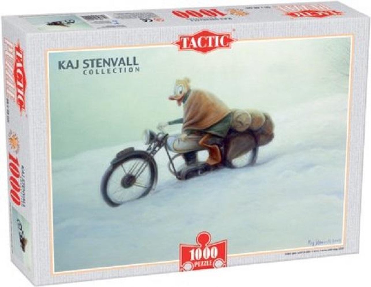 Tactic Kaj Stenvall Collection -I drive I come and I stay puzzel 1000 stukjes