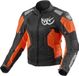 Berik Vephe Dames motorfiets textieljas - Zwart/Rood - Maat 38