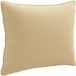 vidaXL Rugkussen PUTTEN 100% Polyester Beige 50 x 40 x 15 cm