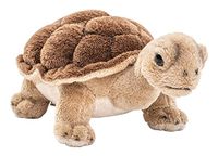 Uni-Toys - Grote landschildpad - 28 cm (lengte) - pluche schildpad - knuffeldier