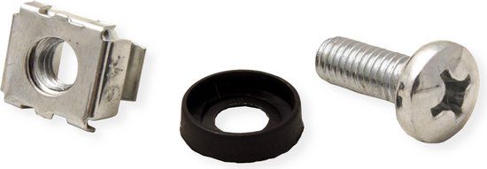 VALUE Kooimoeren voor 19" componenten, 100 stuks, M6