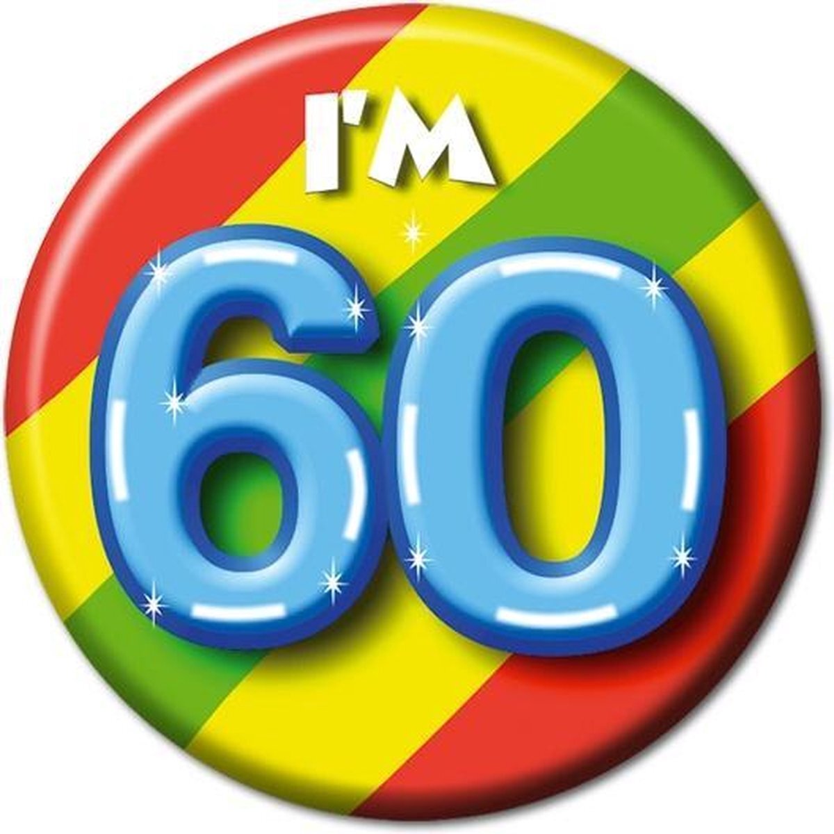 Paper Dreams Paperdreams Button klein - i'm 60