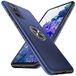 Anqrp Case for Samsung Galaxy S20 FE 4G/5G, [Embedded Stand] Heavy Duty Multilayer Ring Protective Case for Samsung Galaxy S20 FE (6.5 Inch), Blue