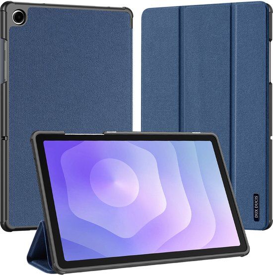 Dux Ducis Domo Bookcase Samsung Galaxy Tab A11 Plus Donkerblauw