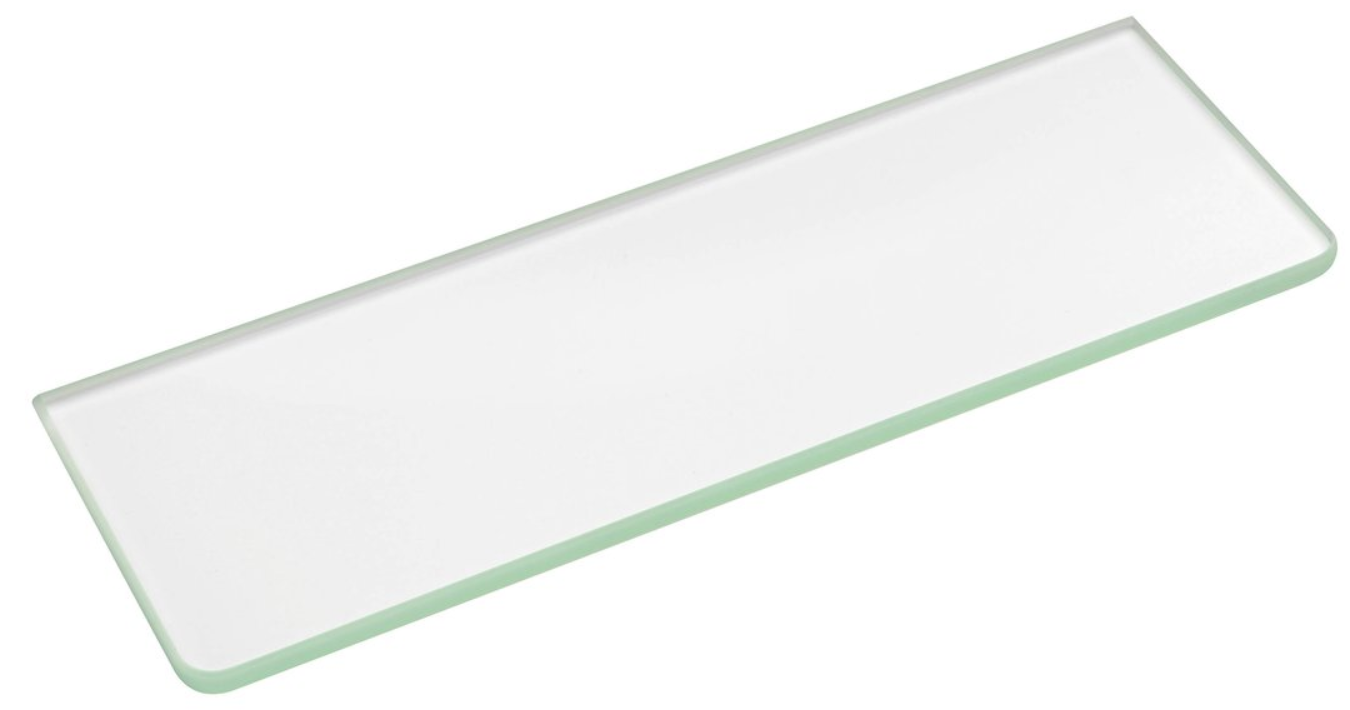 Sapho Sapho circle glazen planchet 80x10 cm transparant zonder ophangbeugel