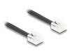 DeLOCK 90201 Telefoonkabel 1 m Zwart