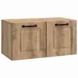 vidaXL Wandmontage TV-kast 59,5 x 31 x 30 cm Artisanaal eiken