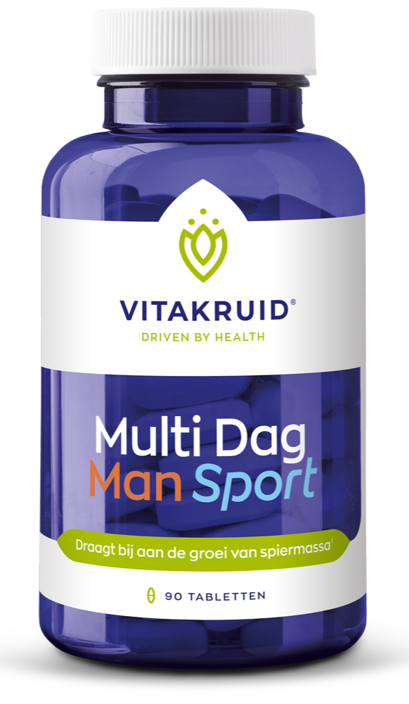 Vitakruid Multi Dag Man Sport Tabletten