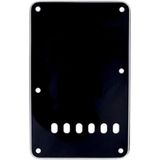 Fender Stratocaster vintage stijl TREMOLO backplate Tremolofach-afdekking voor Strat® - 3-laags - zwart