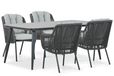Santika Furniture Santika Nanda/Vienna 180 cm dining tuinset 5-delig