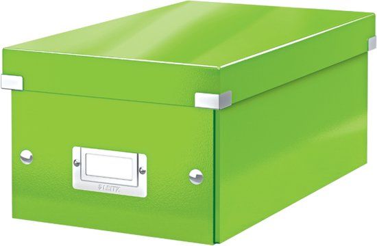 Leitz WOW Click & Store Kartonnen Opbergdoos - Groen