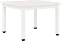vidaXL Salontafel Wit Massief Grenenhout 50 x 50 x 36 cm