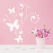 Sticker mural papillons - Noir