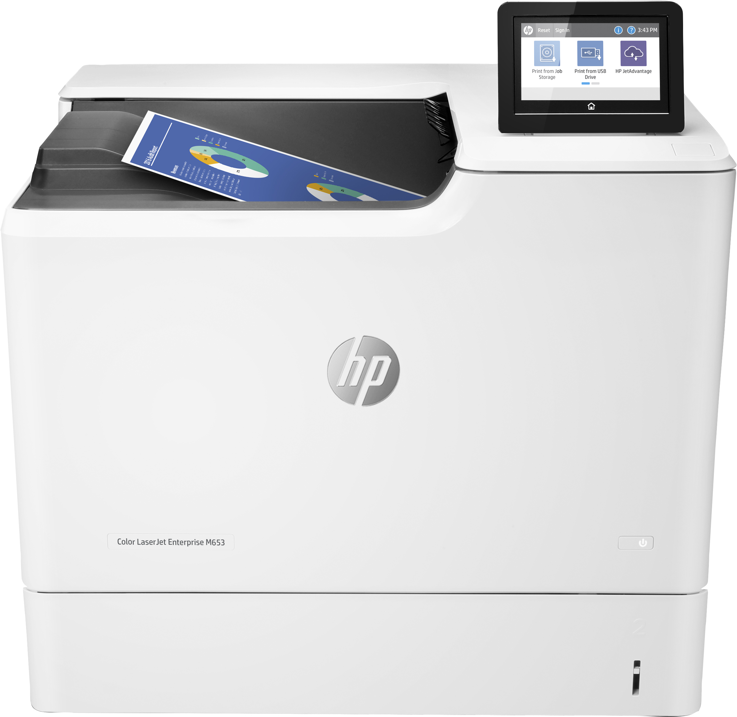 HP Color LaserJet Enterprise HP Color LaserJet Enterprise M653dn, Print