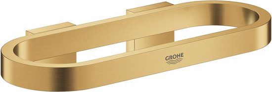 GROHE Selection handdouder of houder v. zeepschaal 41 036 20cm of douchetray 41 037 brushed cool sunrise 41035GN0