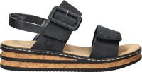 Rieker Sandalen Zwart Dames Maat 38