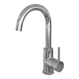 Brauer Stripe hoge opbouw wastafelmengkraan met draaibare ronde uitloop model A chroom