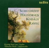 Schulhoff, Audite Tilmann Wick & Kyung Sun Lee - Works For Violin & Violoncello (CD)