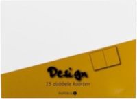 Papyrus Dubbele Kaart 10,5 X 14,8 Cm Papier Wit 15 Stuks
