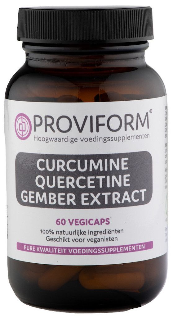 Proviform Curcumine Quercetine Gember Extract Capsules - 8717677121724