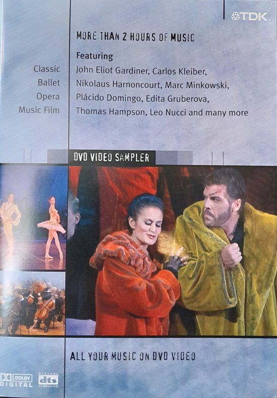 Dvd TDK Various Artists Video Sampler 2003 DVD