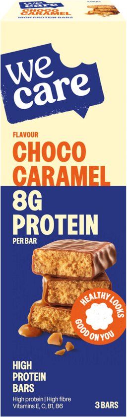 WeCare High protein Bars Choco Caramel 81 gr