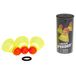 Speedminton Speeder Speedminton Sportballen, verpakking van 3 stuks, rood/geel, eenheidsmaat EU