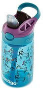 Contigo Easy Clean Autospout kinderdrinkfles met rietje, BPA-vrije stevige waterfles, 100% lekvrij, eenvoudige reiniging, ideaal voor kinderdagverblijf, kleuterschool, school en sport, 420 ml