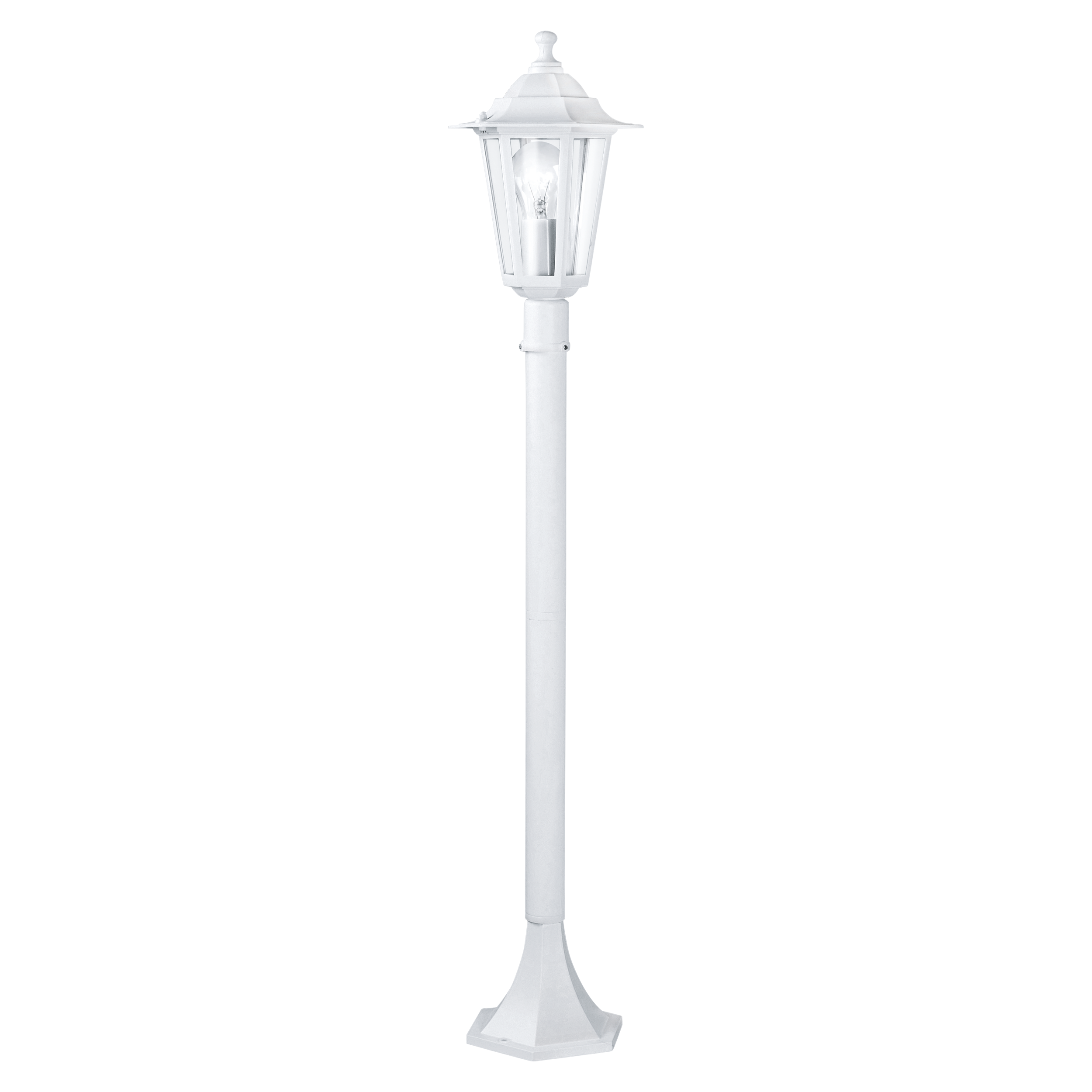 EGLO LATERNA 5 Buitenlamp - 103cm - E27 - Aluminium/Glas