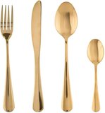 Secret de Gourmet Bestekset - Goud Vintage Luxe - 16 delig - 4 personen
