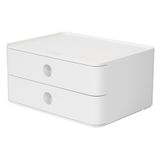 HAN Smart-box Allison - 2 lades - stapelbaar - sneeuwwit - HA-1120-12