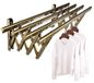Icecat Rack à linge extensible avec 4 barres pour montage mural