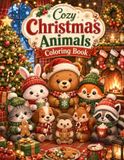 Cozy Christmas Animals Coloring Book