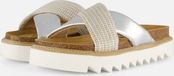 Tamaris Sandalen zilver Synthetisch - Dames - Maat 38