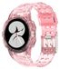 Wigento Samsung Siliconen horlogeband voor de Galaxy Watch 5 40mm, met geïntegreerde behuizing