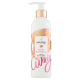 Pantene Pro-V Styling Crème + thermoprotector, natuurlijke krullen, zonder spoelen, verzorgend, met kokosolie, voor kroes en zachte en gehydrateerde krullen, 235 ml
