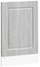 vidaXL Porto Vaatwaspaneel - 45x1,5x57cm - Bewerkt Hout - Grijs Sonoma Eiken