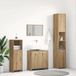 Maison Exclusive - Ensemble de meubles de salle de bain 4 pièces en bois composite chêne Artisan