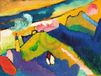 Your Decoration B.V. Impression sur toile Wassily Kandinsky - Murnau, Berglandschap 80x60cm