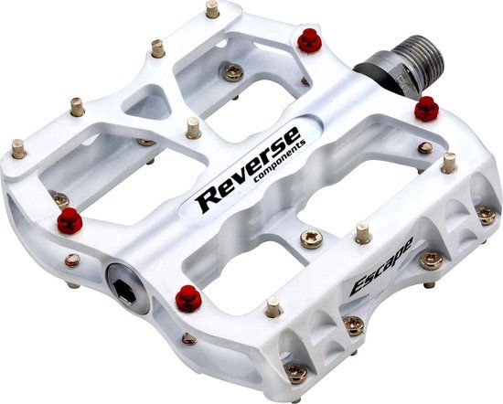 Reverse Escape Pedalen - Wit - Aluminium - Mountainbike